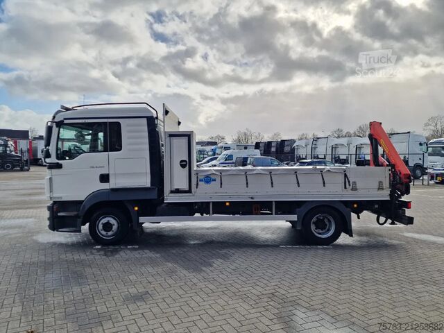 Crane truck MAN TGL 8.220 - 7.5T - Palfinger PK 4200 Crane - Eu...