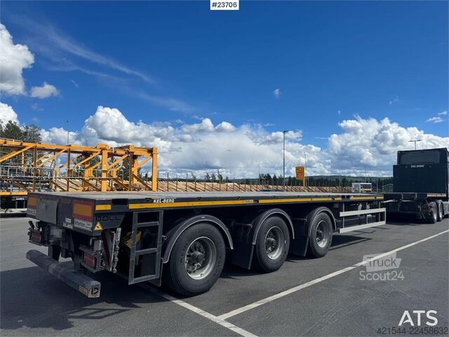 Rimorchio della piattaforma Doll P3H Rettsemi - 770 cm uttrekk