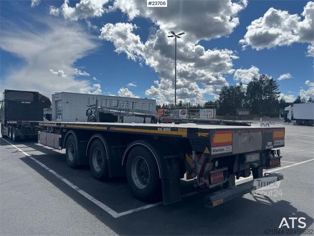 Rimorchio della piattaforma Doll P3H Rettsemi - 770 cm uttrekk