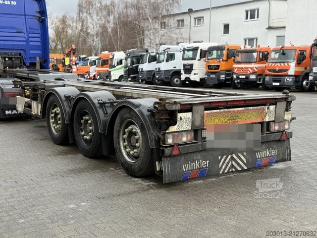 Auflieger-Wechselfahrgestell WEB-TRAILER LPRS24 Auflieger Wechsel Containerchassis