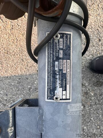 Търговско превозно средство Hirth 1 Achs Anhänger mit Deckel verzinkt TÜV möglich