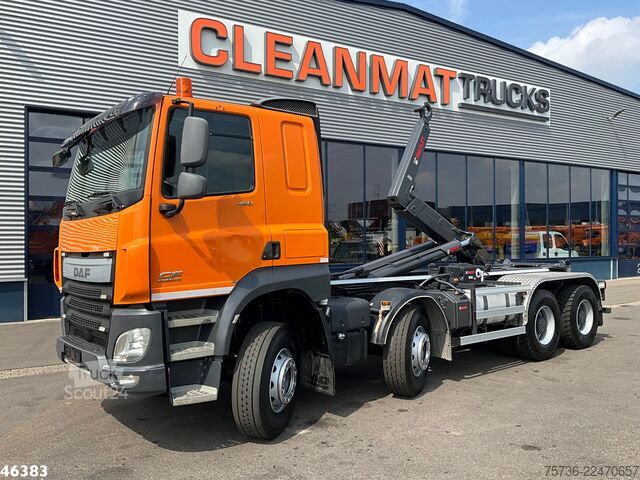 Haakarmsysteem DAF FAD CF 460 8x4 Euro 6 Multilift 26 Ton haakarms...