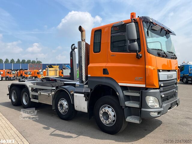 Haakarmsysteem DAF FAD CF 460 8x4 Euro 6 Multilift 26 Ton haakarms...