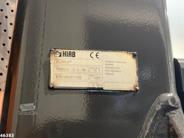 Haakarmsysteem DAF FAD CF 460 8x4 Euro 6 Multilift 26 Ton haakarms...