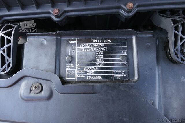 Furgoneta caja iveco Daily 35 S11 C30C AUTOMATIK KAMERA Regale LUFT DURCHGANG EURO-5 CoC