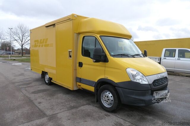 Furgoneta caja iveco Daily 35 S11 C30C AUTOMATIK KAMERA Regale LUFT DURCHGANG EURO-5 CoC