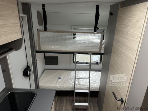 Caravana NEXT 381 Neuheit! Fendt mit Etagenbetten