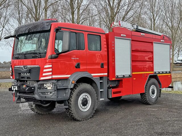 Tűzoltóautó MAN TGM 18.290 BB CH Fire Fighter Truck