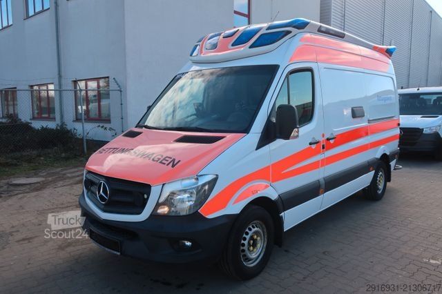 Brandbil MERCEDES-BENZ Sprinter II Kasten 316 CDI / RTW / Klima / Nr.53