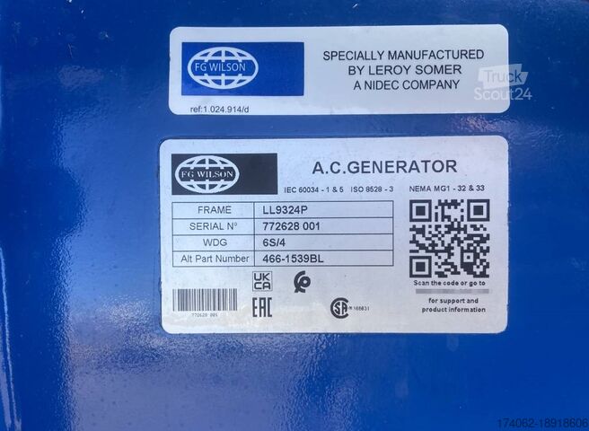 Agregat FG Wilson P2500-3 - 2500 kVA Genset - DPX-16035-O