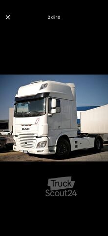 Camión portacontenedores de gancho DAF XF 510