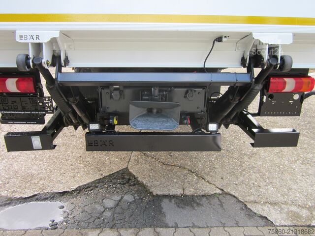 Camião de caixa fechada Mercedes-Benz 1230 Atego Koffer 8,14 m lang LBW Autom.