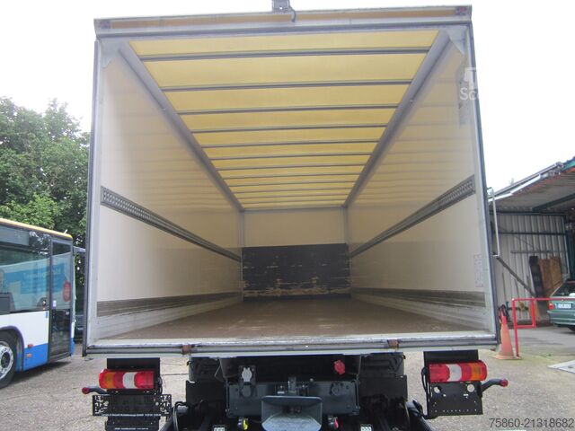 Camião de caixa fechada Mercedes-Benz 1230 Atego Koffer 8,14 m lang LBW Autom.