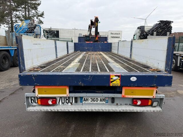 Trailer πλατφόρμας ASCA DEMICO 3-AXLES - EXTENDABLE + TWISTLOCKS - 6m55 (+1m30...