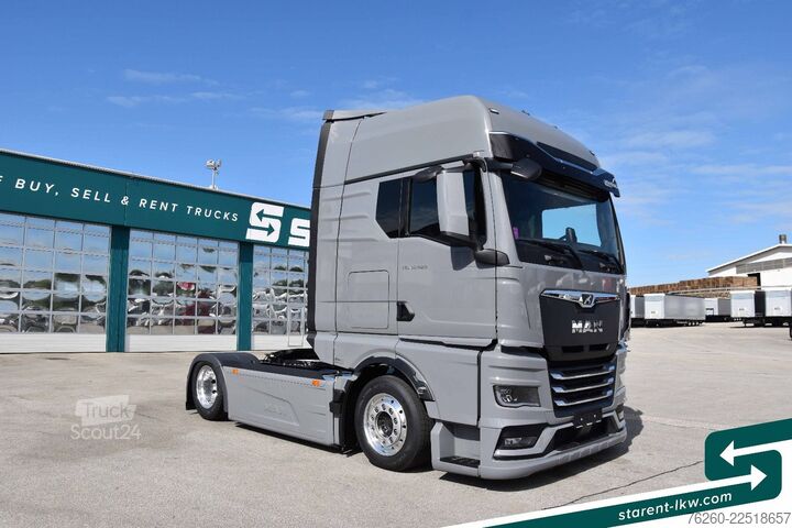 Nagy térfogatú nyergesvontató MAN TGX 18.520 Low Deck Hubsattelk. D30 Retar. MIETE
