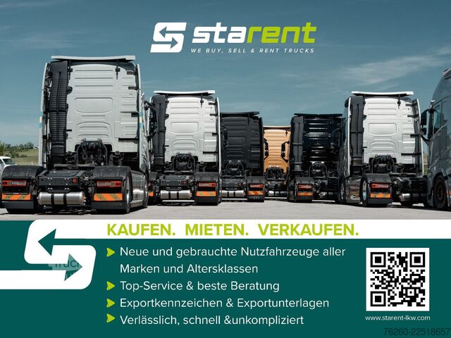 Nagy térfogatú nyergesvontató MAN TGX 18.520 Low Deck Hubsattelk. D30 Retar. MIETE