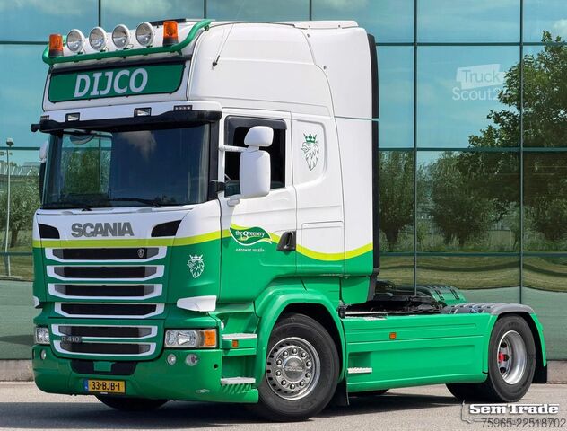 Cap tractor standard SCANIA R410 TOPLINE RETARDER 2x TANKS ONLY 665.000 KM F