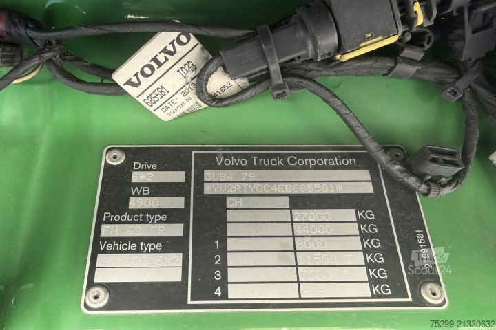 Hűtős teherautó Volvo FH-460 6x2R Carrier / Swiss-Vehicle