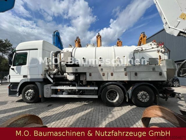 Vacuum tank truck MERCEDES-BENZ Actros 2541 / Saug- & Spühlwagen / 14.000 L /ADR