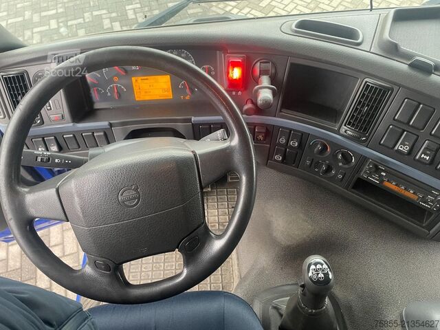 Plateforme de chargement ouverte Volvo FM 440 6x2 / Platform / Hiab 166 D-3 Pro Crane-...