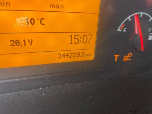 Plateforme de chargement ouverte Volvo FM 440 6x2 / Platform / Hiab 166 D-3 Pro Crane-...