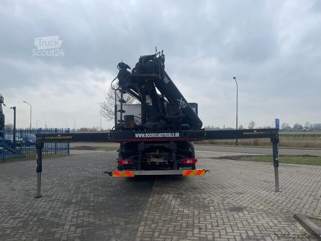 Plateforme de chargement ouverte Volvo FM 440 6x2 / Platform / Hiab 166 D-3 Pro Crane-...
