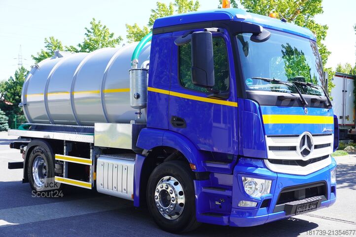 Kėbulas su septiku Mercedes-Benz Actros 18.35 LS/ NEW septic tank 08.2025