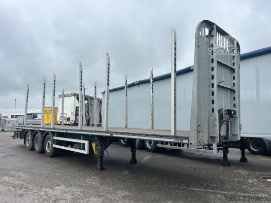 Werkplatform oplegger  GSODAM STECKRUNGEN, LENKACHSE, LIFTACHSE