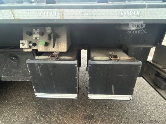 Werkplatform oplegger  GSODAM STECKRUNGEN, LENKACHSE, LIFTACHSE