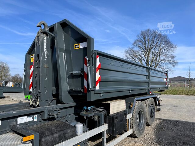 Contentor roll-off de 6,5 m / contentor com paredes laterais Hitta HAKB65/ 13m3 Flachtencontainer