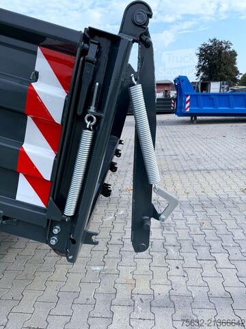 Contentor roll-off de 6,5 m / contentor com paredes laterais Hitta HAKB65/ 13m3 Flachtencontainer