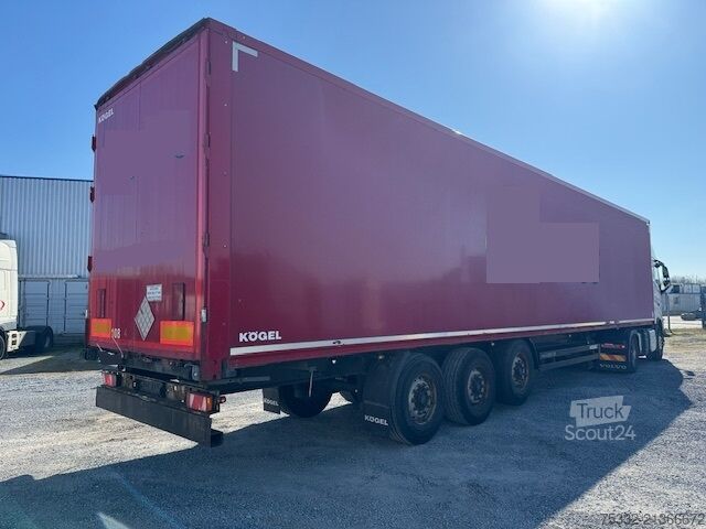 Semirremolque caja Kögel S 24-3 achs Kofferauflieger Portal BPW