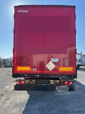 Semirremolque caja Kögel S 24-3 achs Kofferauflieger Portal BPW