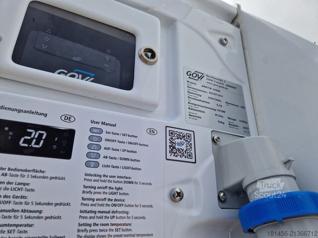 Saldētavas/izolācijas/saaukstuma/saaukstās apkalpošanas vitrīna trailershop Kühlanhänger für Lebensmittel mit Seitentür mobiles Kühlhaus Neu und direkt verfügbar