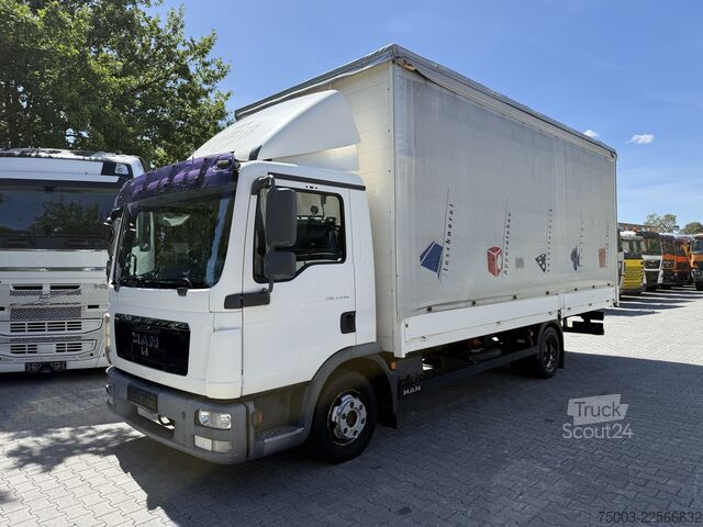 Transporter mit Pritsche & Plane MAN TGL 7.150 4X2 BB