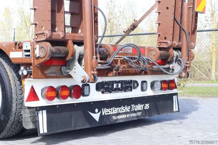 Semi low-loader HRD STLM 3N | 3-AXLE | SLIDING RAMPS | STEER & LIFT...