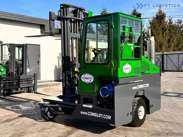 Carretilla elevadora de 4 vías Combilift C4000 / LPG / DUPLEX / 4500MM /FREE LIFT
