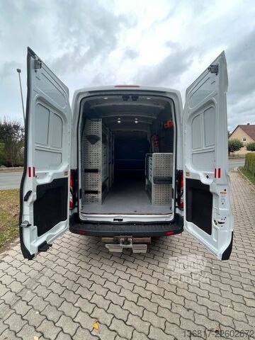Fourgon surélevé FORD Transit L3 H3 Kasten 350 Kasten Werkstatt Regale