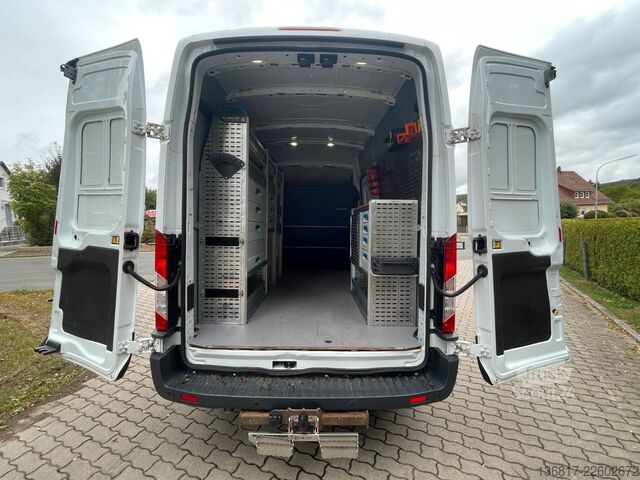 Fourgon surélevé FORD Transit L3 H3 Kasten 350 Kasten Werkstatt Regale