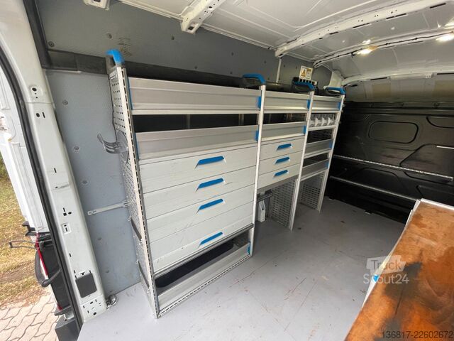 Fourgon surélevé FORD Transit L3 H3 Kasten 350 Kasten Werkstatt Regale