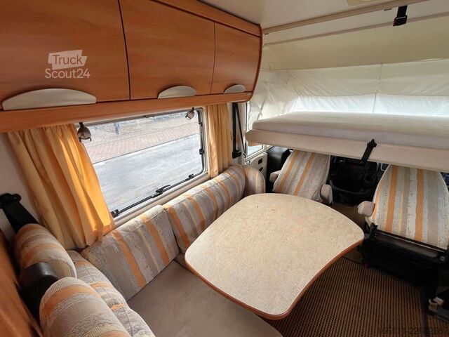 Integrerad husbil HYMER/ERIBA B 614 - Festbett- Klima -  - Solar -