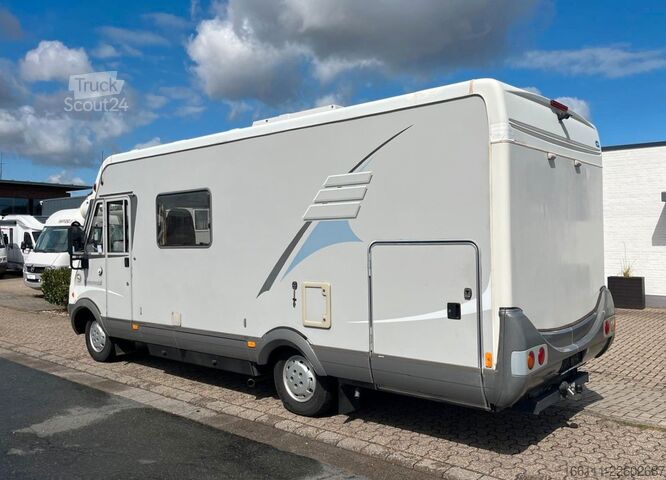 Integrerad husbil HYMER/ERIBA B 614 - Festbett- Klima -  - Solar -