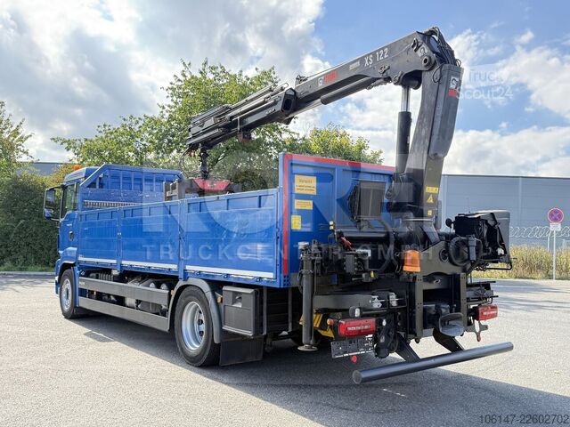 Grue montée sur camion MAN TGS 18.400 E6, Klima,Heckkran Hiab XS122 &Zange