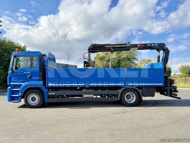 Grue montée sur camion MAN TGS 18.400 E6, Klima,Heckkran Hiab XS122 &Zange