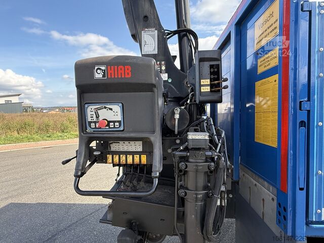 Grue montée sur camion MAN TGS 18.400 E6, Klima,Heckkran Hiab XS122 &Zange