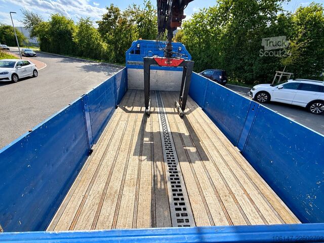 Grue montée sur camion MAN TGS 18.400 E6, Klima,Heckkran Hiab XS122 &Zange