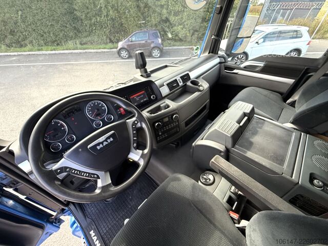 Grue montée sur camion MAN TGS 18.400 E6, Klima,Heckkran Hiab XS122 &Zange