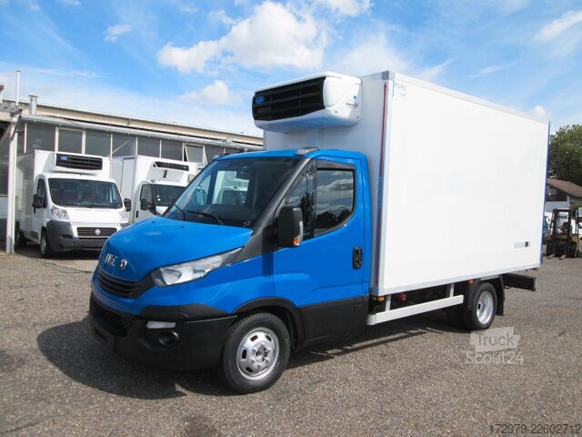 Koelwagen met geïsoleerde laadbak IVECO 35 C14 *Maxi 2xCarrier Kühlkoffer 3.70m*Euro 6*