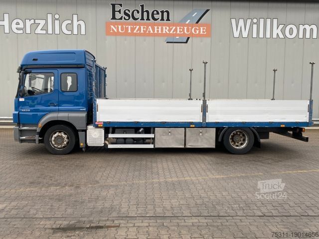 Vrachtauto met open laadbak MERCEDES-BENZ Axor 1829 LL  6,55m Pritsche*6 Sitze*Klima*AHK