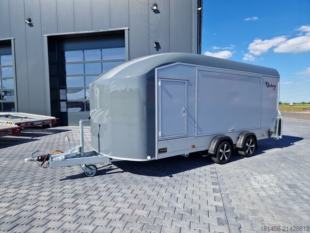 Remorcă transport auto Debon C1000 enclosed car transporter premium